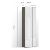 DULAP LEX 75-240-45 B GRI/BIP